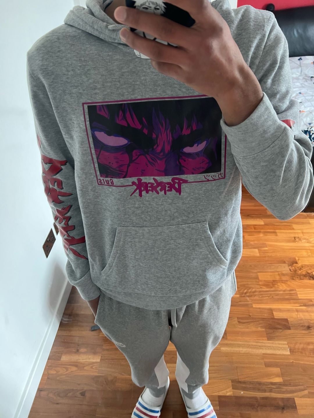 Customer photo review of DEATH STARE HOODIE