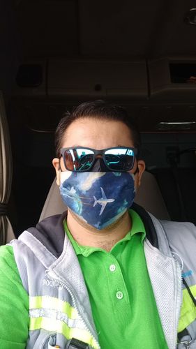 Customer photo review of True Blue + Clip magnético