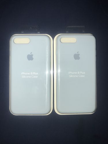 Customer photo review of iPhone Silicone Case (Sky Blue)