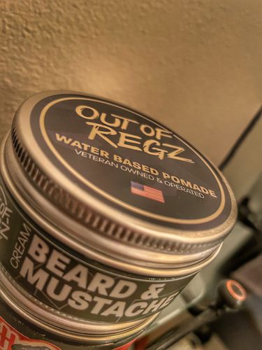 Customer photo review of Beard & Mustache Cream