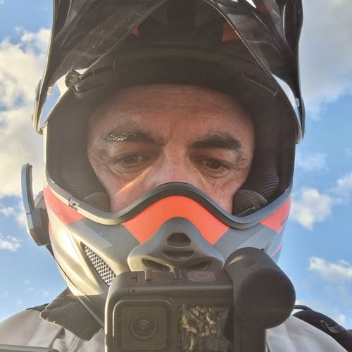 Customer photo review of Arai XD-4/Tour-X4 Camera Mount