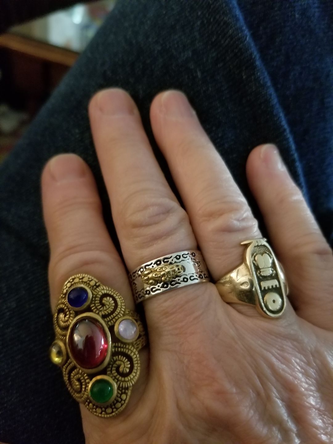 Customer photo review of Lucky Feng Shui Pixiu Wealth & Protection Ring