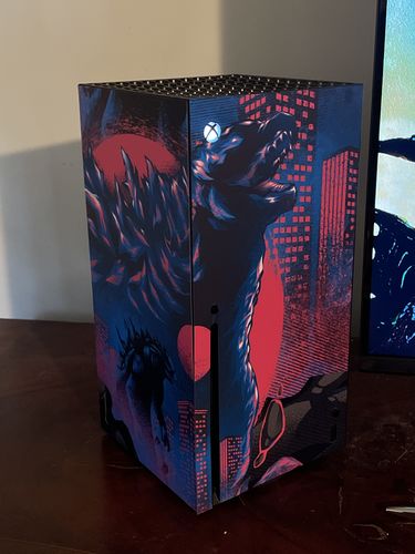 Customer photo review of Zilla - Xbox Series X Console Skin