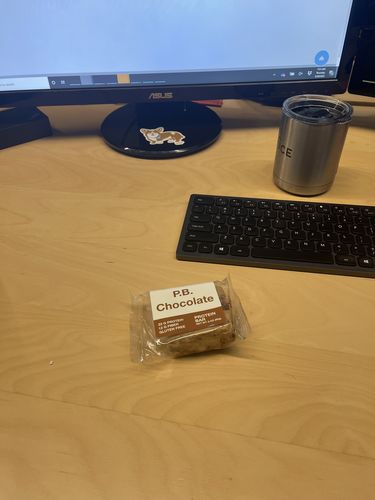 Customer photo review of PEANUT BUTTER CHOCOLATE - Box of 12