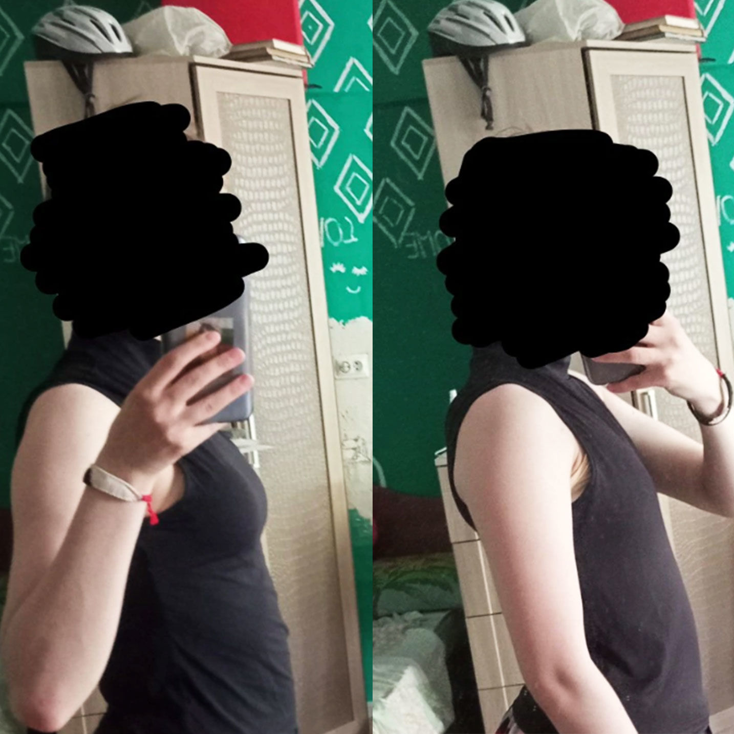 Customer photo review of Chest Binder 2.0