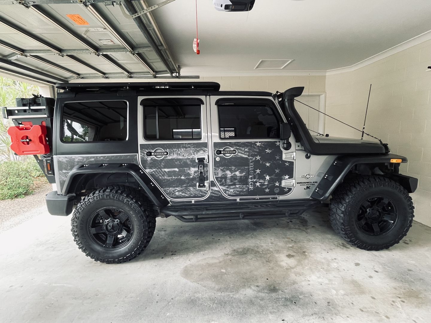 Customer photo review of MEK Removable Trail Armor: JKU