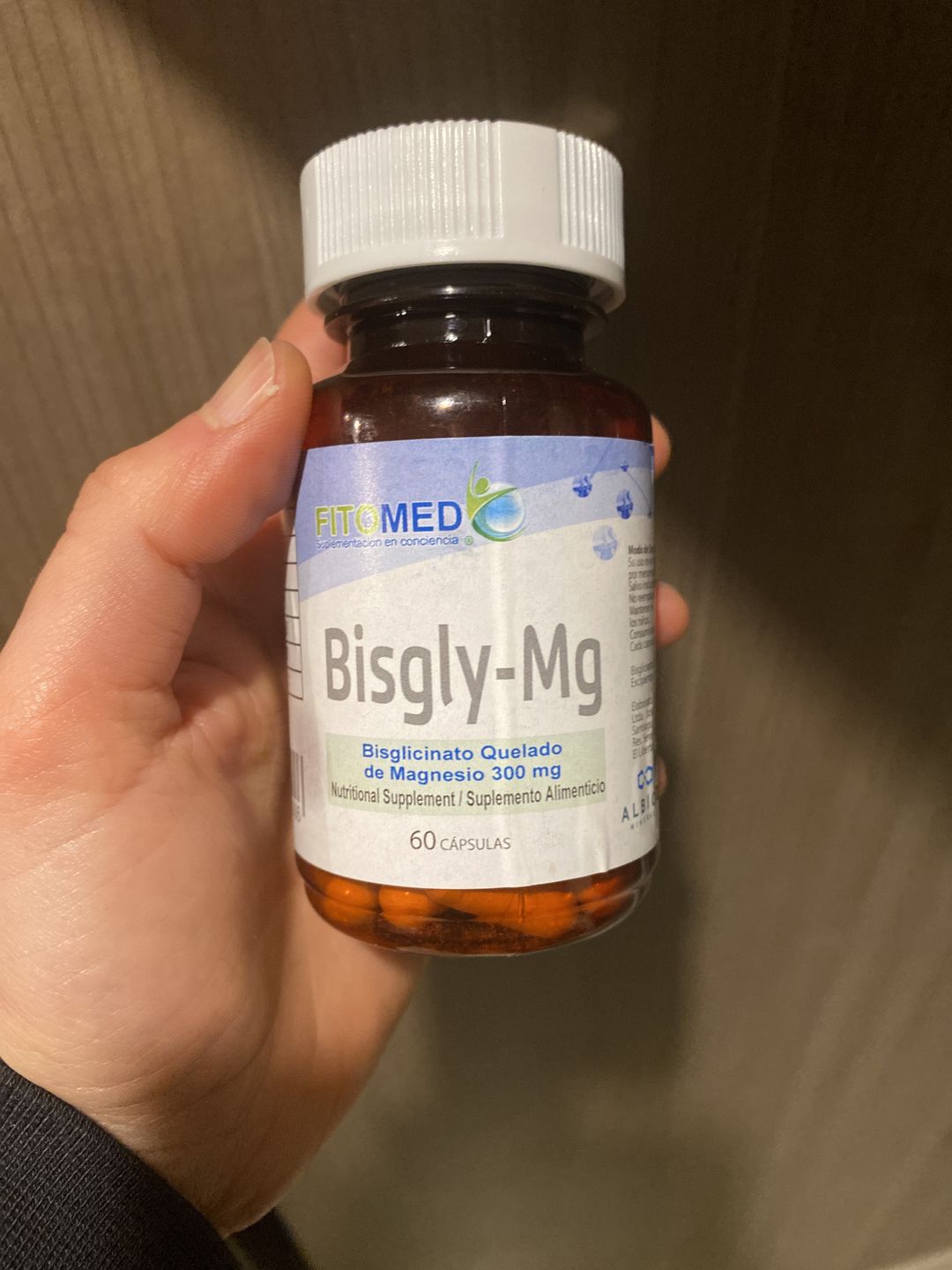 Customer photo review of Bisgly Mg 300 mg-60 cáps