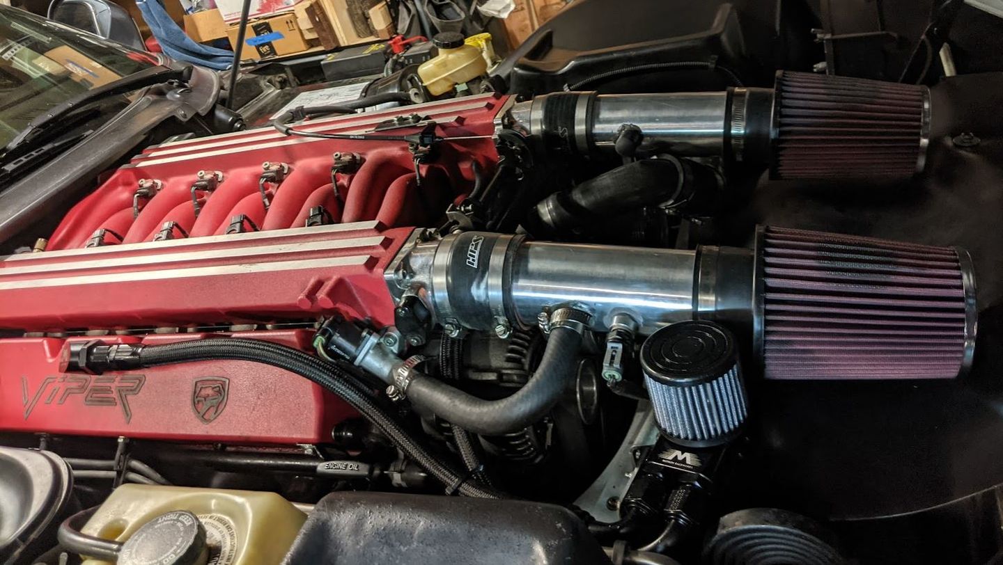 Customer photo review of Motion Raceworks Top Loader Billet Catch Can KIT 32-100K