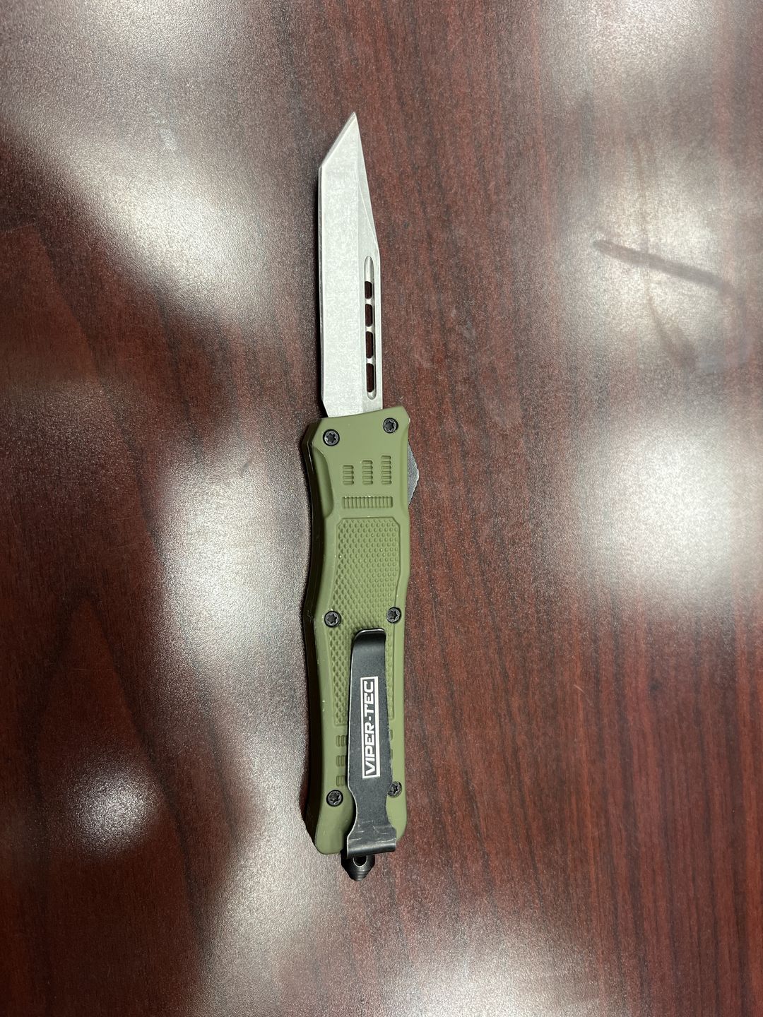 Customer photo review of Mini Green Phantom D/A OTF (Multiple Blade Styles Available)