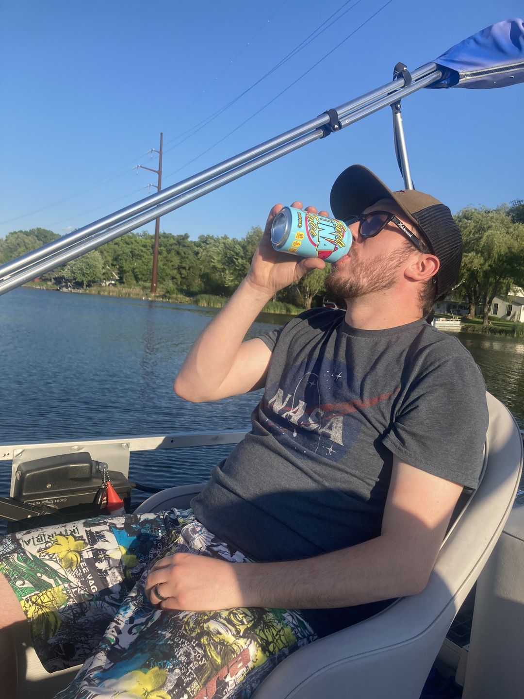 Customer photo review of Finch Tuna Beersy Silicone Sleeve Hide-a-Beer Can Cooler