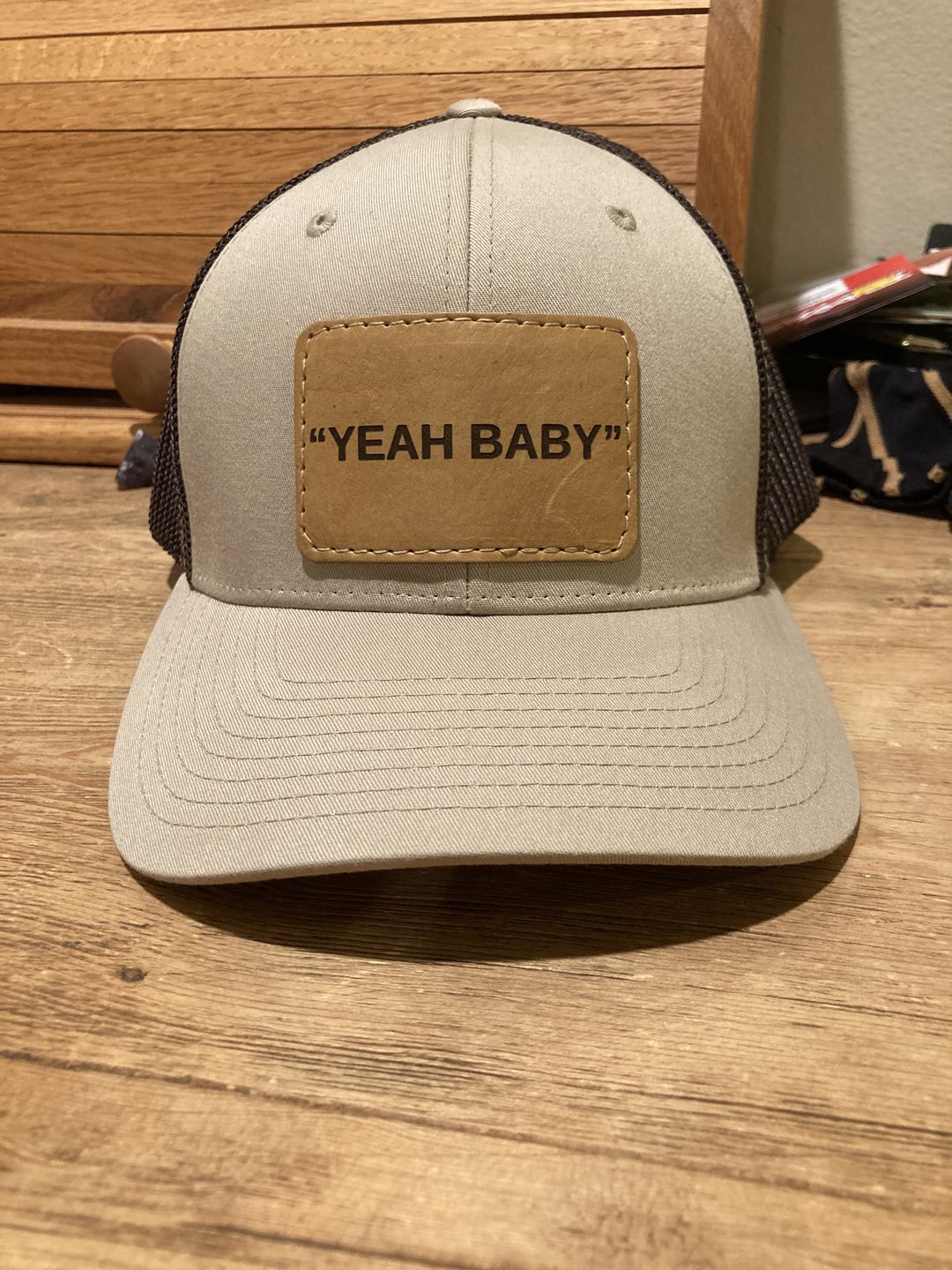 Customer photo review of Richardson 110 Fitted Patch Hat