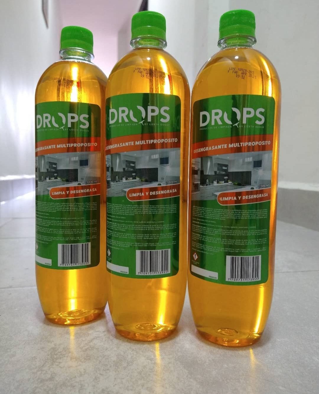 Customer photo review of Desengrasante Multipropósito 1000 ml