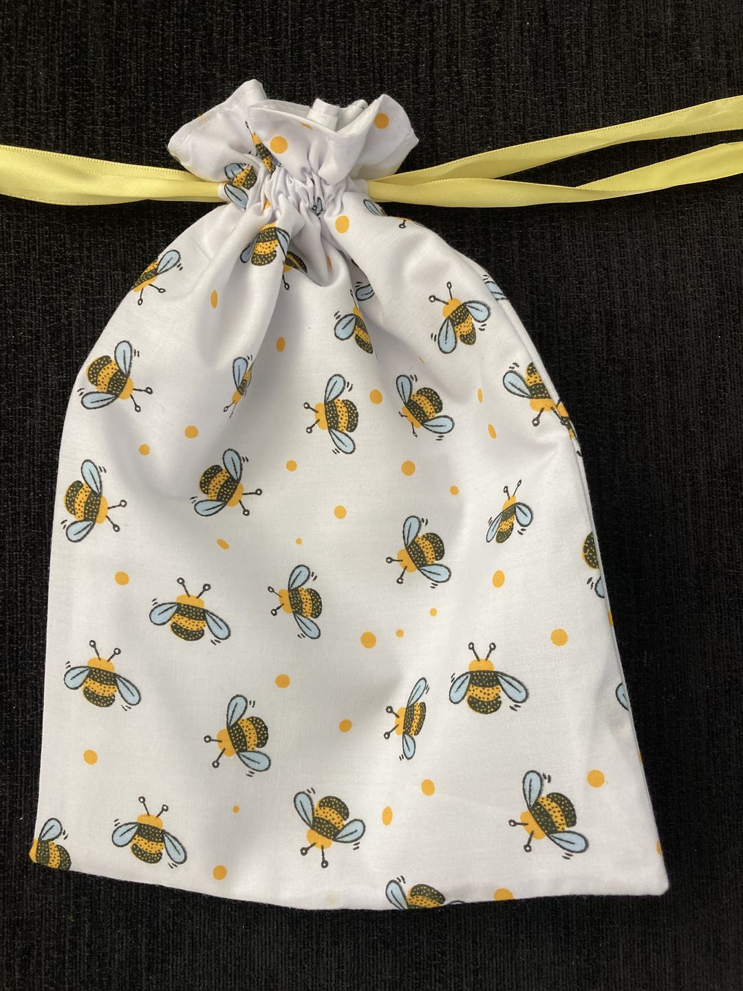 Customer photo review of Bees and Dots Polycotton Fabric