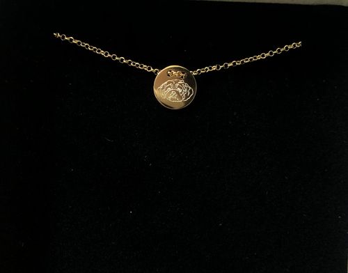 Customer photo review of Custom Love Necklace