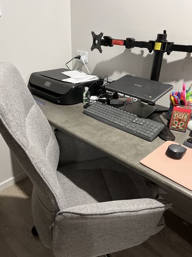 Customer photo review of Ellen Office Chair Highback (Free Shipping Nationwide)