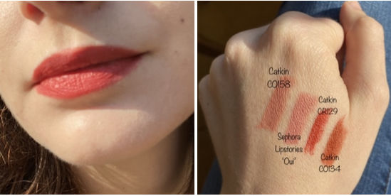 Customer photo review of Catkin Rouge Carving Lipstick
