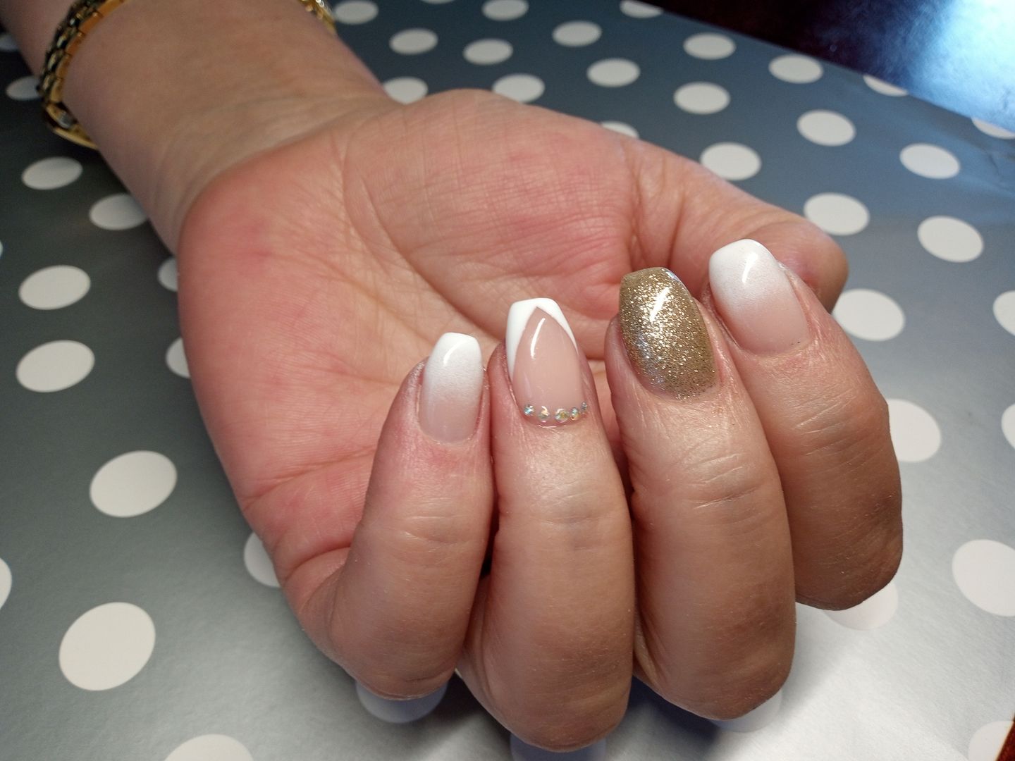 Customer photo review of Semilac Builder Gel Cover Pink Milk 15g