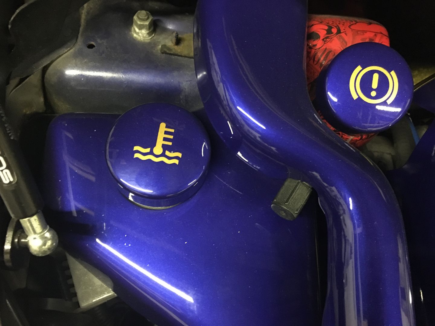 Customer photo review of Custom Cap Vinyl Sticker Set