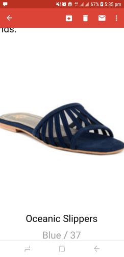 Customer photo review of Oceanic Slippers