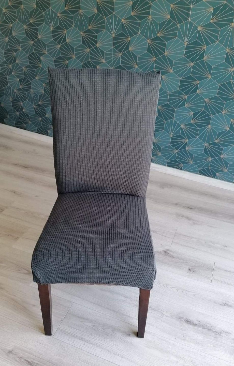 Customer photo review of Gris - Housses de chaises - 100% Waterproof et Ultra résistantes
