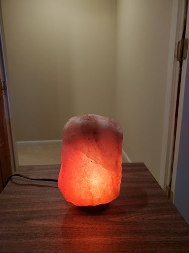 Customer photo review of Original Himalayan Salt Lamp (Medium)