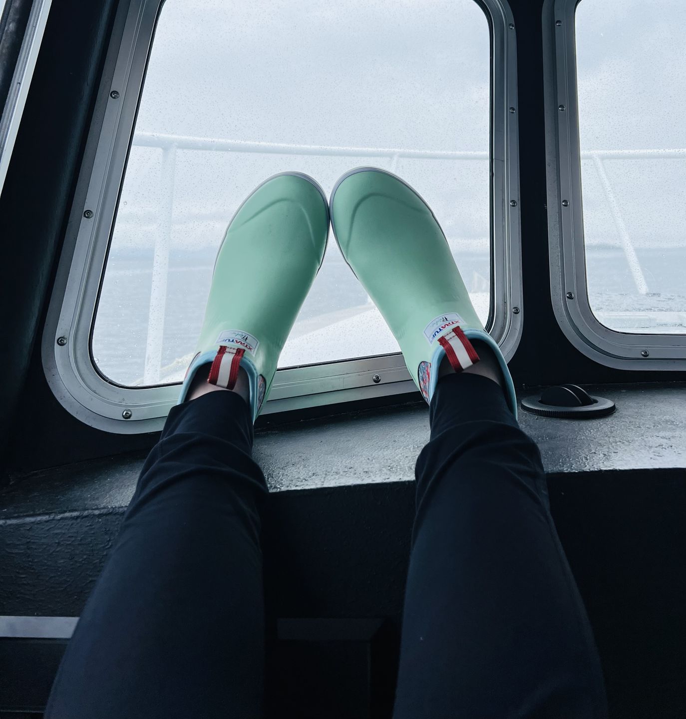 Customer photo review of Beauty and the Bonefish 6" Ankle Deck Boot