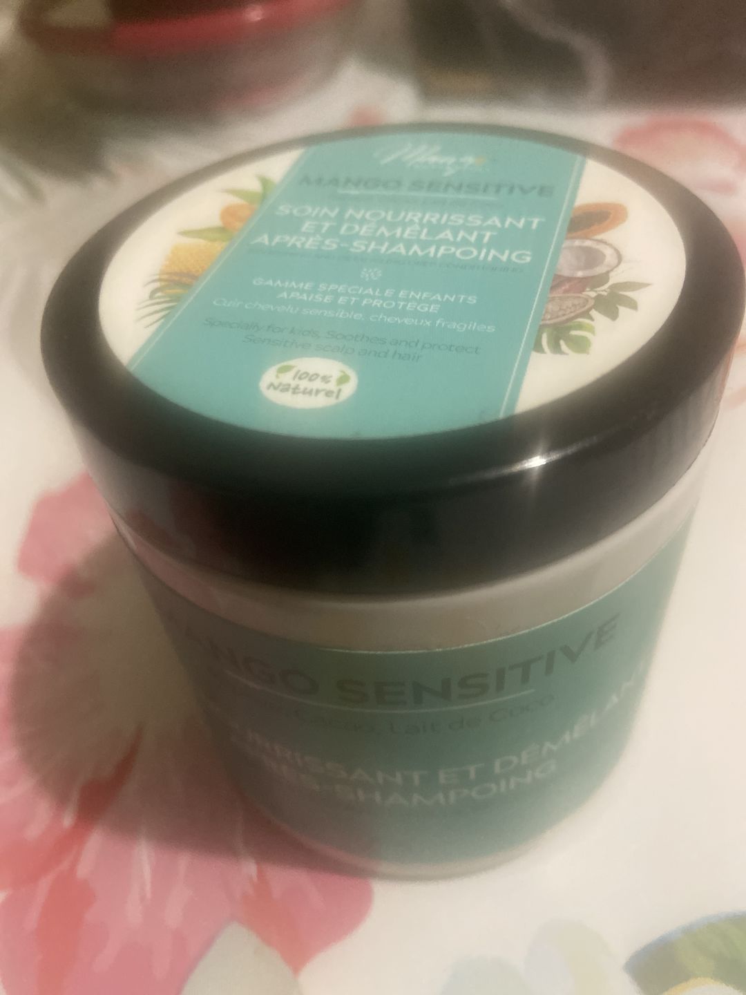 Customer photo review of Soin nourrissant et démêlant après-shampoing