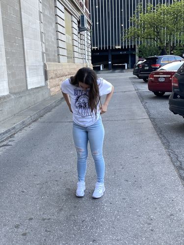 Customer photo review of S.H Unisex Shirt Match Jordan 4 White Oreo "Tech White"