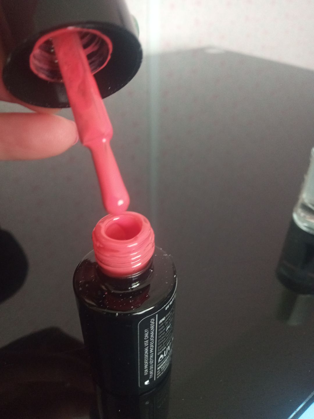Customer photo review of Semilac 006 Classic Coral UV Gel Polish 7ml