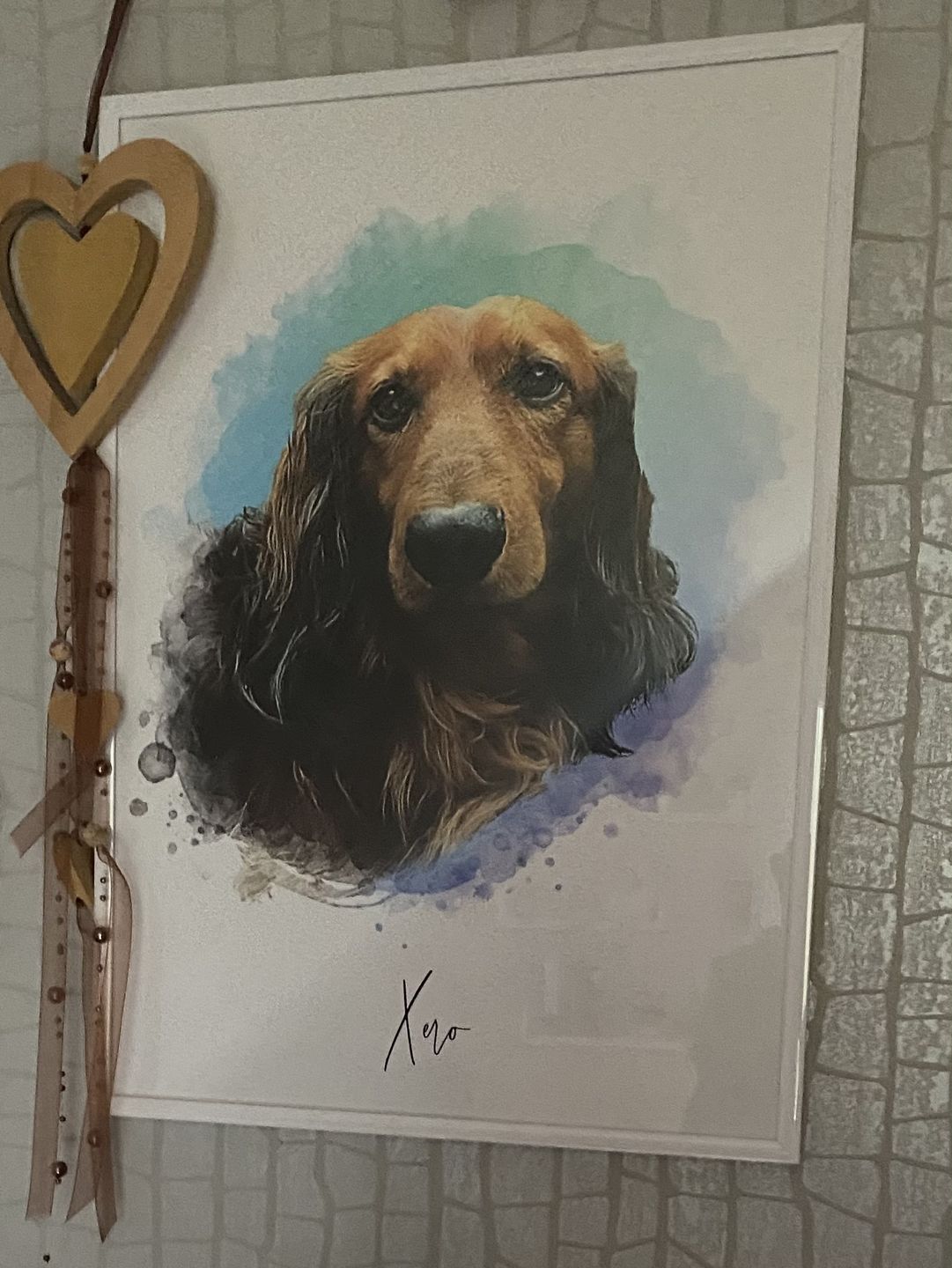 Customer photo review of Portrait deines Tieres im Wasserfarben-Stil
