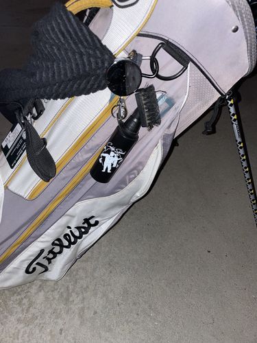 Customer photo review of 2-Pack Golf Water Brush (White) | Golf Club Brush With Water | Caddy Splash