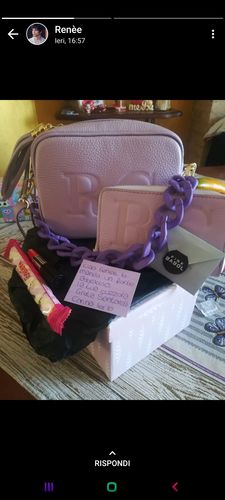 Customer photo review of Borsa Juliette (Personalizzabile)