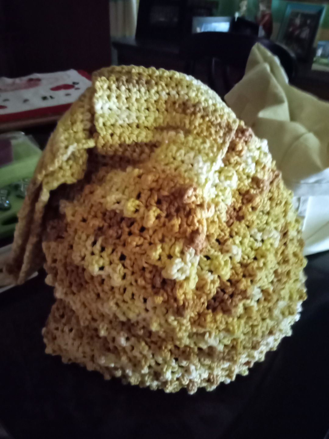 Customer photo review of ChiaoGoo Patina Bamboo Flex Tunisian Crochet Hooks