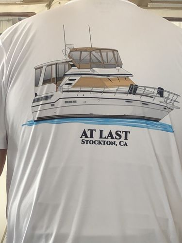 Customer photo review of Custom Digital Boat Artwork