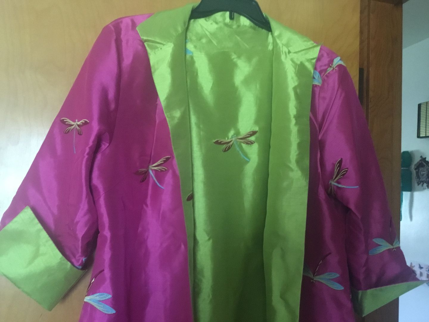 Customer photo review of HEIDI DAUS®"Heidi's Signature Damoiselle" Reversible Dragonfly Jacket