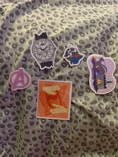 Customer photo review of OOPSIE Sticker Bag 3 Pack (Please Read Description)