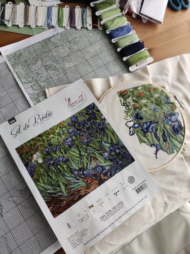 Customer photo review of Kreuzstich - Iries Van Gogh | 42x34 cm