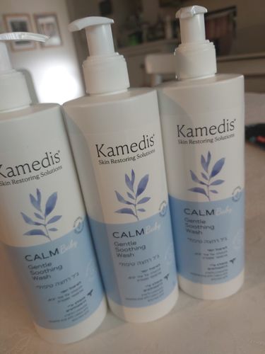Customer photo review of CALM BABY GENTLE SOOTHING WASH | ג'ל רחצה טיפולי מותאם לתינוקות וילדים