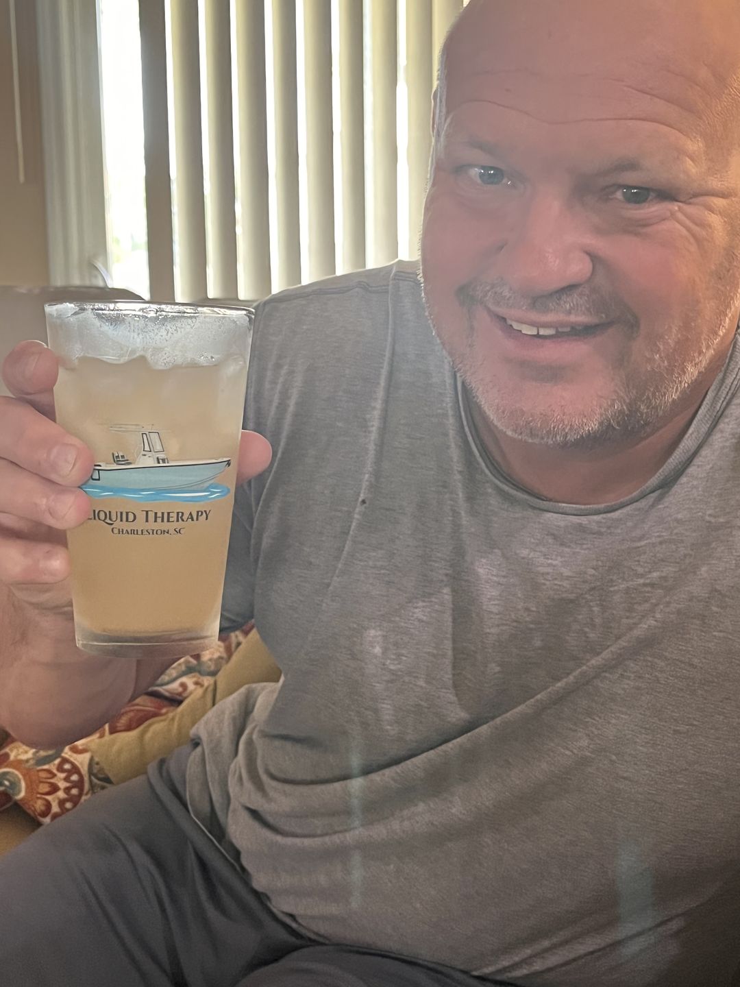 Customer photo review of Custom Pint Glasses