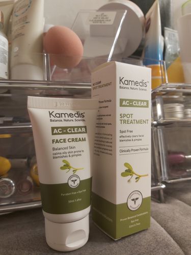 Customer photo review of ערכה טיפולית לעור שמן ופצעונים | AC - CLEAR CONTROL KIT