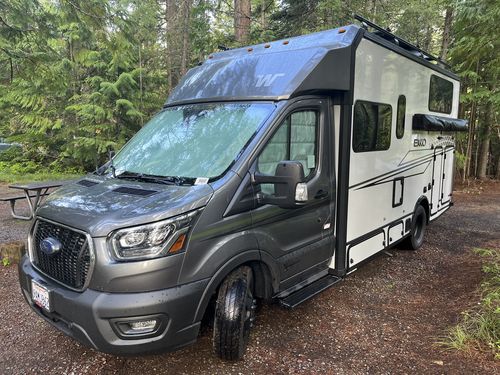 Customer photo review of Transit - Windshield Shade