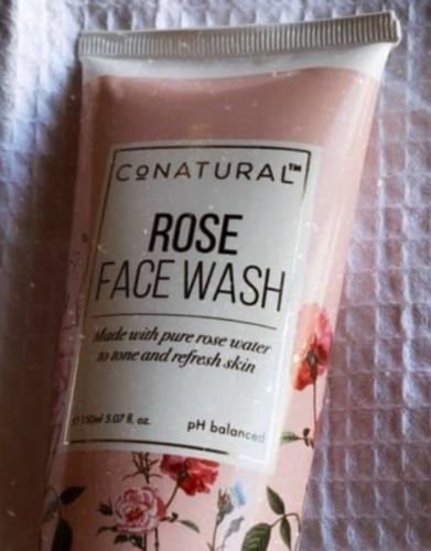 Customer photo review of Rose Face Wash
