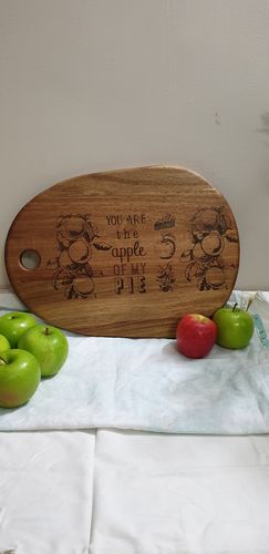 Customer photo review of Apple Pie - Mesh Stencil 5.5x8.5