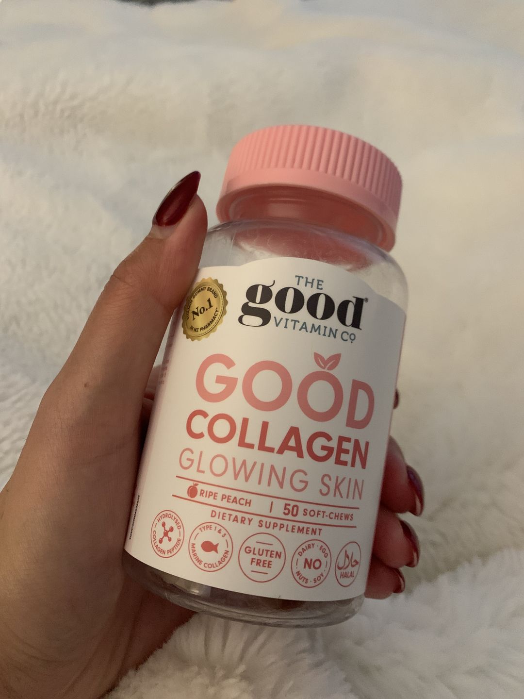 Customer photo review of Good Collagen Supplements