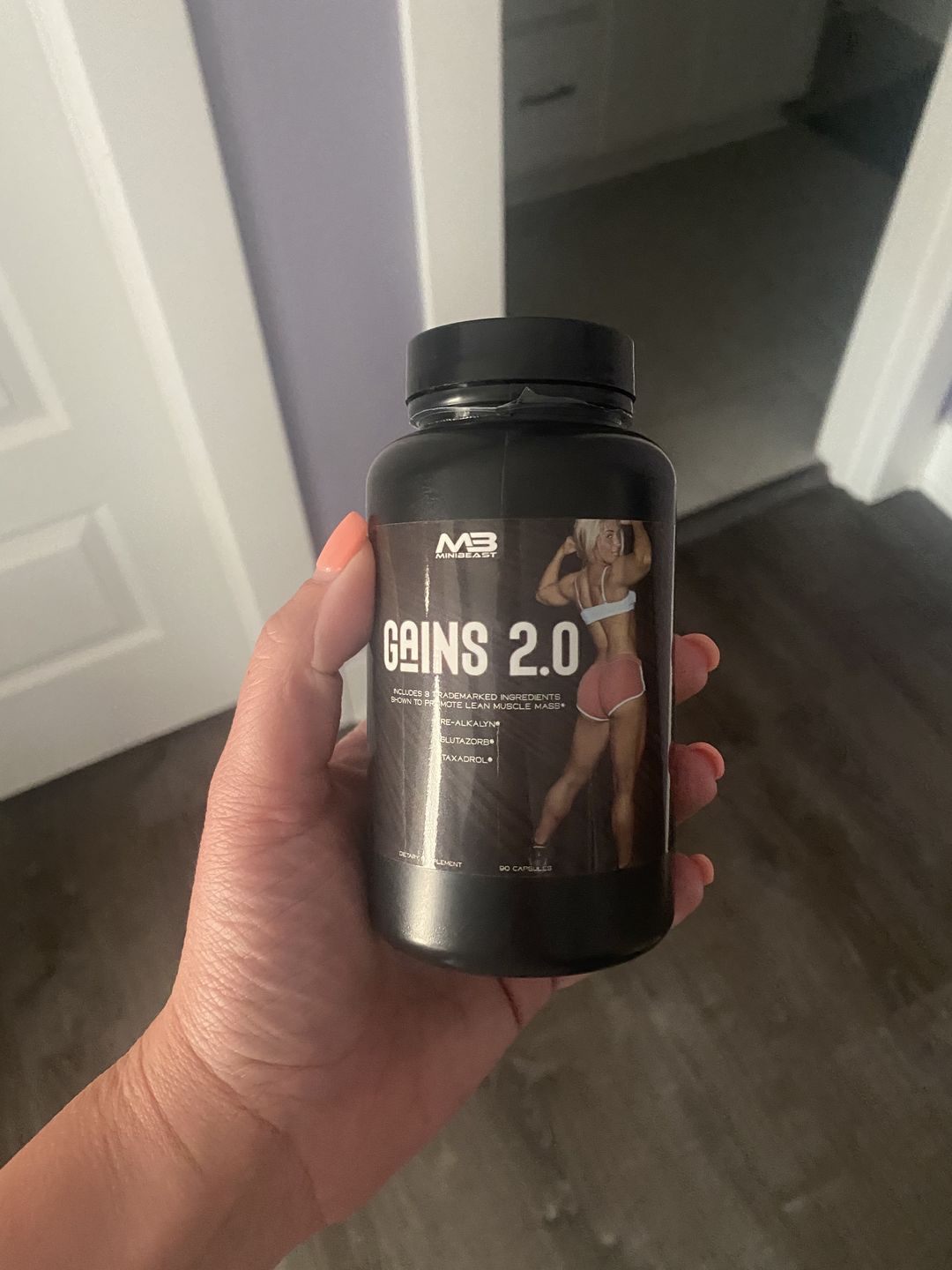 Customer photo review of Gains 2.0