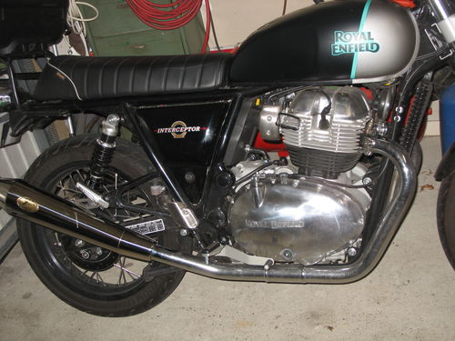 Customer photo review of Silencieux Zard Conique Royal Enfield Continental GT / Interceptor