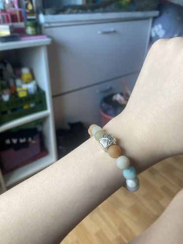 Customer photo review of "Polar Bear" Tracking bracelet