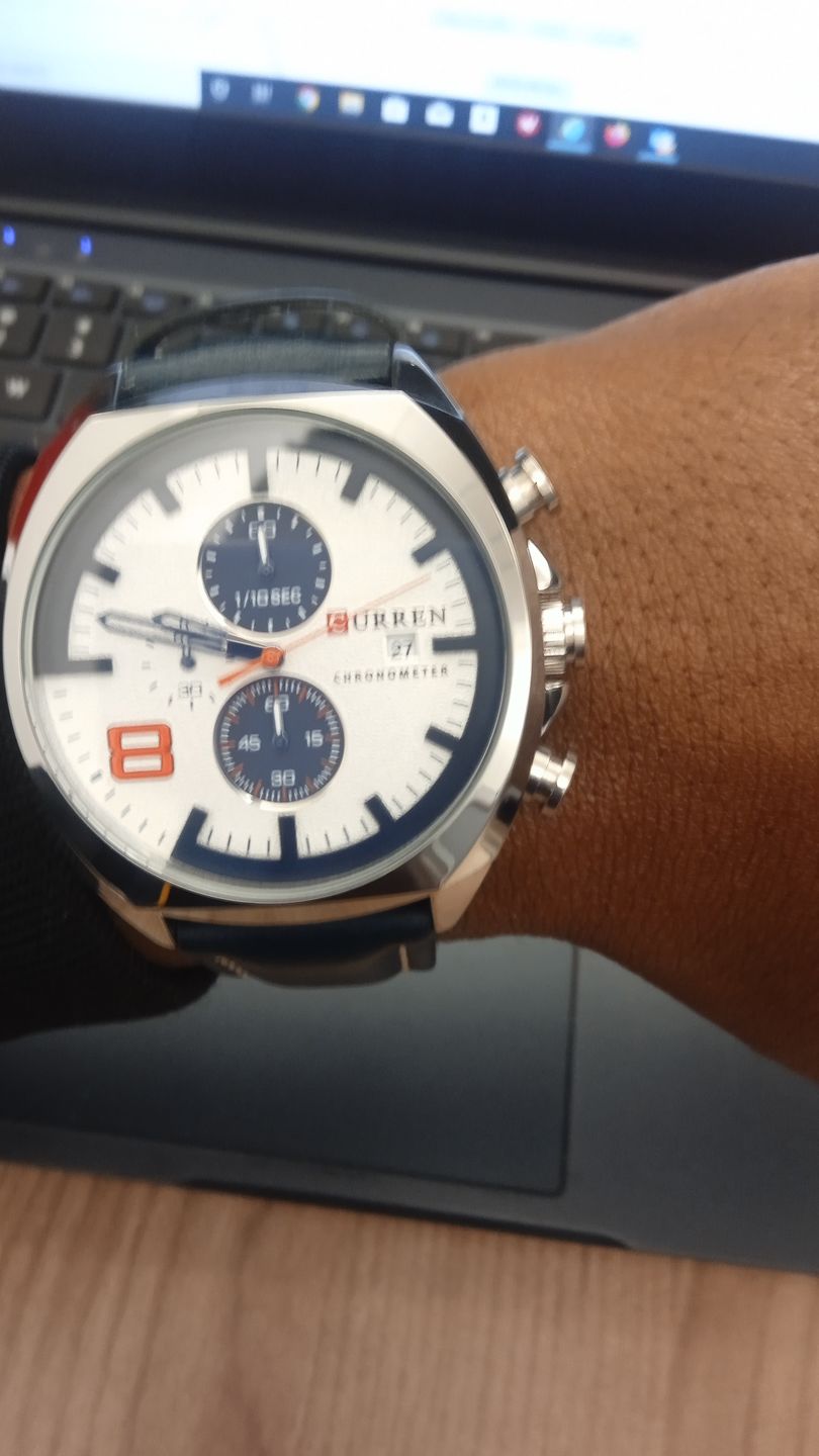 Customer photo review of Curren 8324 Chronograph