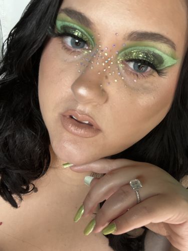 Customer photo review of Gem Gray Contact Lenses(12 months wear)