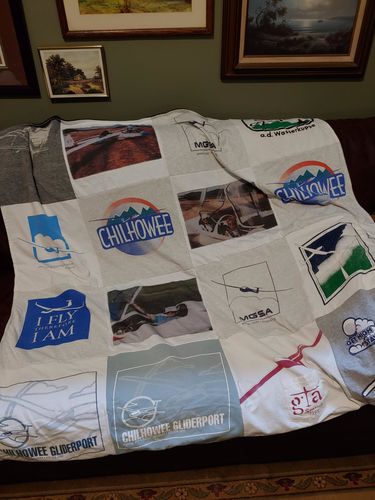 Customer photo review of Classic T-Shirt Blanket
